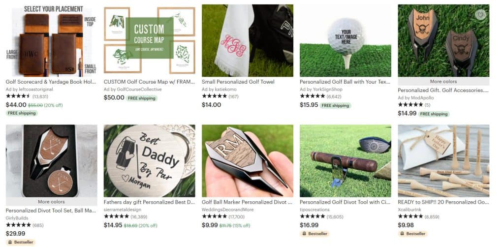 Etsy Marketplace Fathers Day Golf Gifts For Dad Etsy Marketplace Unique Fathers Day Golf Gifts For Dad