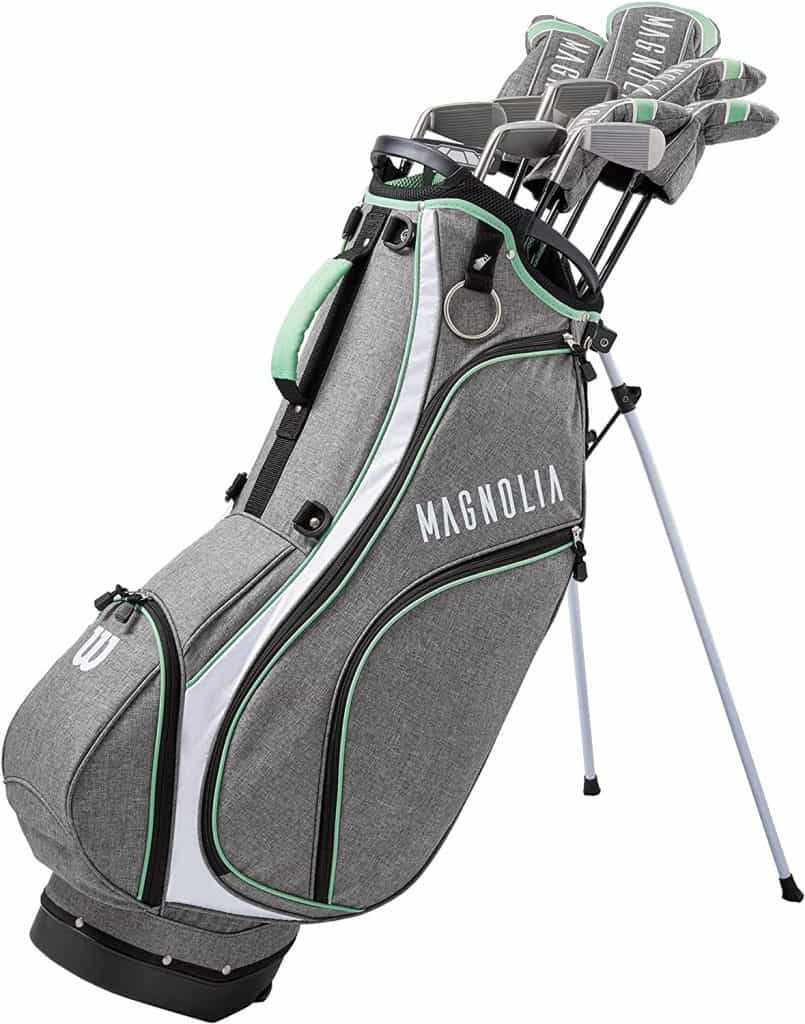 Wilson Magnolia Gray Mint Womens Complete Golf Club Set