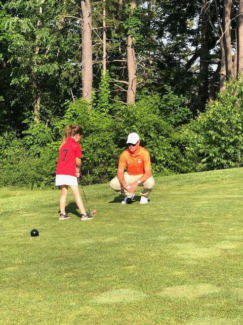 Tommy golf with luck instruction juniors